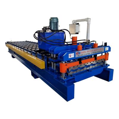 China Building Construction Roof And Wall Panel Cold Roll Forming Machine Glazed Roof Roll Forming Machine for sale