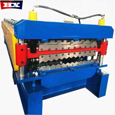 China Roof Double Layer IBR Metal Roof Deck Roll Forming Machine for sale