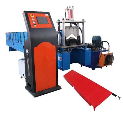 China Building Material Stores Roof Ridge Tile Making Roof Ridge Capping Machine Porcelain for sale