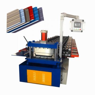 China Building Material Shops Roll Standing Seam Portable Wall Cladding Forming Machine for sale