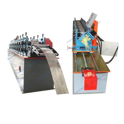 China Building Material Shops C U Channel Profile Steel Purlin Roll Forming Machine for sale