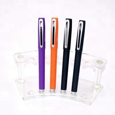 China Promotional Pen Printable Logo Advertising Pen 0.5 Mm Plastic Gel Pen for sale