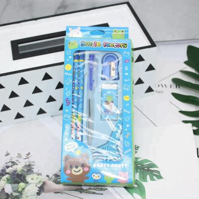 China HB Promotional Practical 7pcs School Back To School Pencil Gift Set for sale