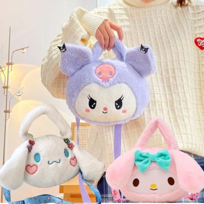 China XUX Cloth Stuffed Animals Rabbit Plush Toy Cinnamoroll Shoulder Bag Cute Plush Backpacks Cross - Body Bag Birthday Gift Wholesale for sale