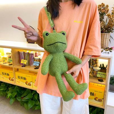 China Love Cute Girl Shoulder Bag Shoulder Bag Plush Backpack XUX Cf Cartoon Body Plush Stuffed Animals Cross Bag 3 Designs for sale