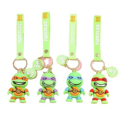 China Cute Creative Animation Turtle Pendant XUX Cartoon Turtles XUX Key Chain Toy Pendant Wholesale Car Pendant for sale