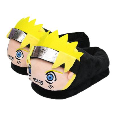 China XUX Size 36-42 Cartoon Kawaii Anime Character Plush Slippers Stuffed Anime Doll Plush Toys For Women Men Home Warm Slippers for sale