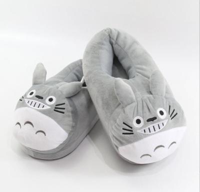 China XUX Size 35-42 Cute Cartoon Anime Character Plush Slippers Stuffed Anime Doll Plush Toys For Women Men Home Warm Slippers for sale