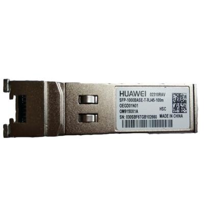 China Huawei SFP-1000BASE-T Electrical Transceiver, SFP, GE, Electrical Interface Module (100m, RJ45) SFP-1000BaseT for sale