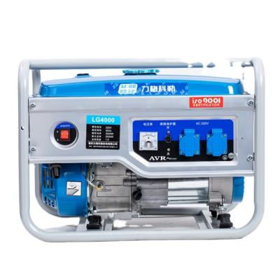 China Small Generator Supply High Quality Electric Power China 2.8KW Gasoline Generator 220V 50Hz Portable Small Gasoline Generator for sale