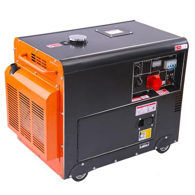 China China Best Quality 8kw Generator Diesel Portable Generator PR8000 Small Household Wholesale Diesel Portable Outdoor Diesel Generator for sale