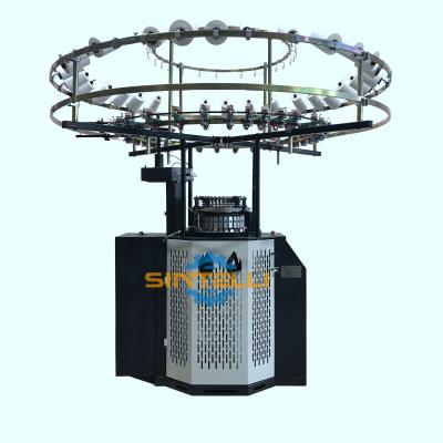 China Sintelli's Weft Leggings Knitting Machine Single Waistline Single Body Waist Circular Knitting Machine for sale