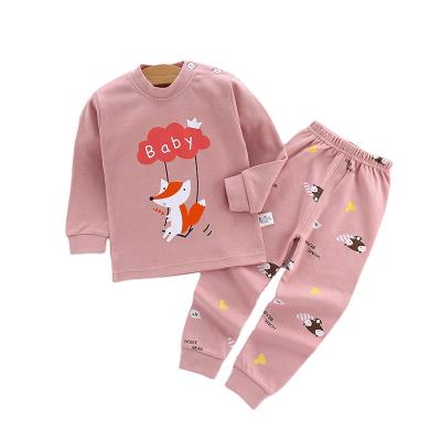 China New Arrival Casual Kids Clothes Girls Teams Kids Dressing Sets Printing Long Sleeve T-shirt And Panty For Child for sale