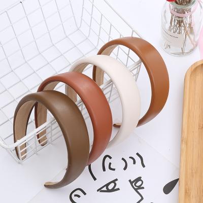 China Hot Selling Fashion Hair Bands Bright Colors Headband New Women High Quality Hair Accessories Simple Headband For Women for sale