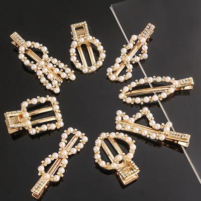 China Wholesale Fashion Fashion In Stock Korean Hair Accessories Women Hair Pin Handwoven BB Hair Clip For Women for sale