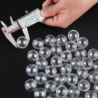 China Selling Toy Machine High Quality 32mm PS PP Round Toy Plastic Capsule Selling Empty for sale