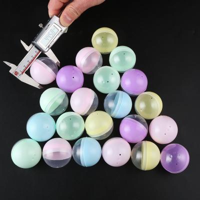 China High Wholesale PP+PS or PP Color Plastic Empty Capsule 45mm Macaron Vending Ball For Vending Machine for sale