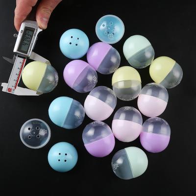 China Hot Wholesale PP+PS or PP Color Plastic Empty Capsule Ball 48mm Macaron For Vending Machine for sale