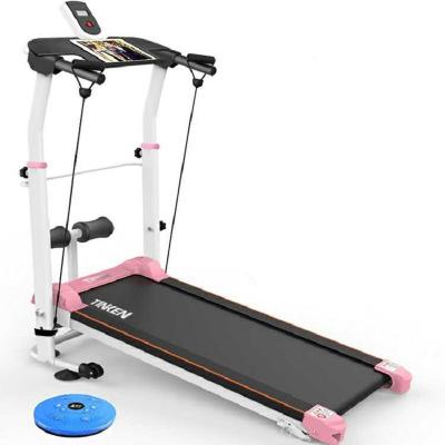 China Miniature Folding Multifunctional Mechanical Fitness Treadmill Treadmill Fitness Equipment for sale