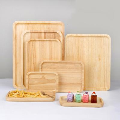 China High Quality Sustainable Fruit Oak Wooden Rectangular Food Pallet for sale