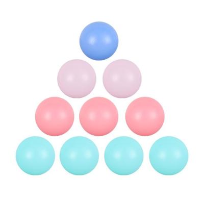 China Wholesale Bath Toy Ocean Ball Bounce Ball Colorful Blue Gift Ball Pool Macaroon Thickened Children's Paradise for sale