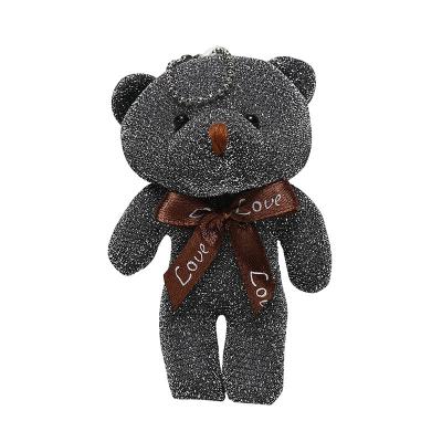 China No Button Korean Main One-Piece Pendant Bag Cartoon Style Doll Factory Direct Sales Teddy Bear Bear Pendant Doll Small for sale