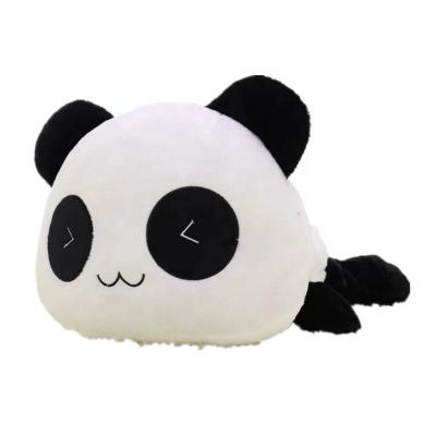 China stuffed & Plush Toy 55CM Kawaii Panda Stuffed Plush Toys Lying Panda Pillow Cute Toy Boys Sleeping Animal Cushion For Baby Gift Kids for sale