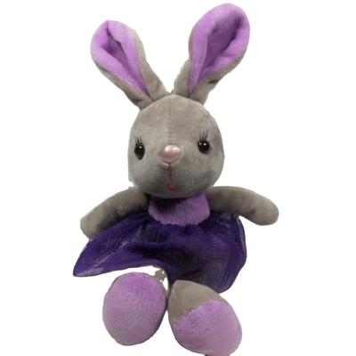 China stuffed & Plush New Mini Rabbit Stuffed Toy Plush Toy Bouquet Kawaii Plush Dolls Bunny Small Pendant Cute Dress Bunny Main Chain Kid's Party for sale