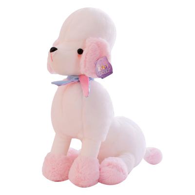 China stuffed & New 25-60cm Soft Toy Poodle Plush Toy Cute Toy Dog Plush White Puppy Doll In Dress Valentine's Day Birthday Gift Sleeping Baby for sale