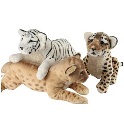 China stuffed & Plush 40-60cm 4 Styles Tiger Plush Toys Leopard Doll Girl Liar Pillow Lion Peluche Kawaii Soft Stuffed Animals For Kids for sale