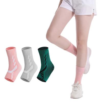 China Breathable Fitness Sports Nylon Ankle Sleeve Ankle Straps Ankle Support Brace Foot Sleeve for sale