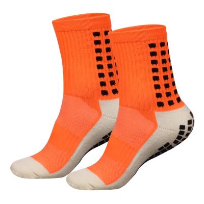 China Breathable Custom High Quality Football Sports Socks Grips Non Slip Soccer Socks for sale