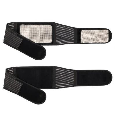 China Self-heating Magnetic Tourmaline Self Heating Therapy Waist Brace Back Adjustable Elastic Band Lumbar Support Belt for sale