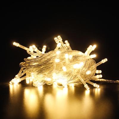 China Modern led string lights holiday lighting christmas tree navidad waterfall string lights weihnachtsbeleuchtung cascada de luces for sale