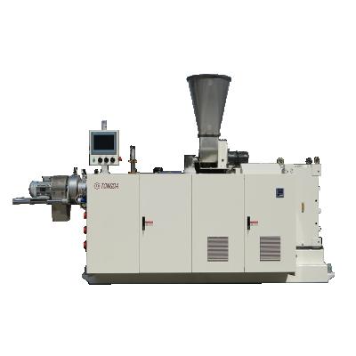 China High Quality Factory New Tse-65 Twin Screw Type Color Masterbatch Granulator For Granulation for sale