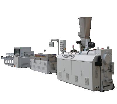 China High Quality PIPE PVC Double Strand Cable Trunking Extrusion Machine Line for sale