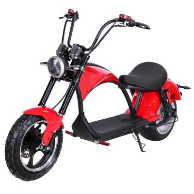 China Amortiguador de choque eléctrico de Off Road 2000w del negro de la vespa de Citycoco de la rueda grande en venta