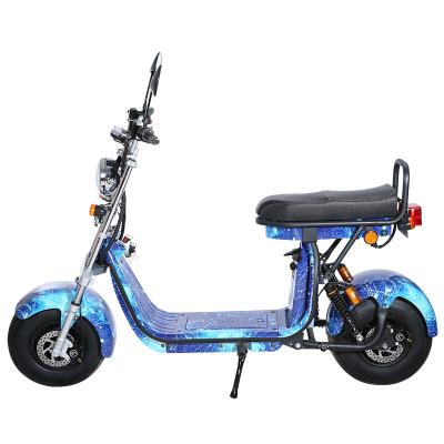 China Dos carga eléctrica de la vespa 1500w 60v 12ah 200kg de Citycoco del golf de Seat en venta