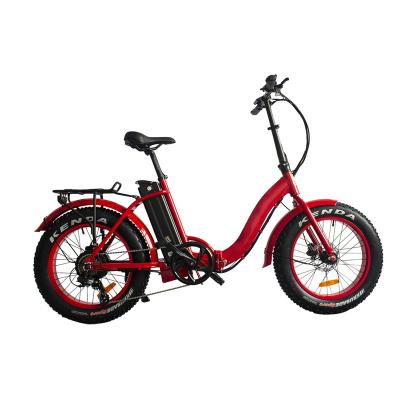 China De Gevoelde Elektrische Vette Band Mini Bike die van vrouwen Elektrische Vette Bandcyclus vouwen Te koop