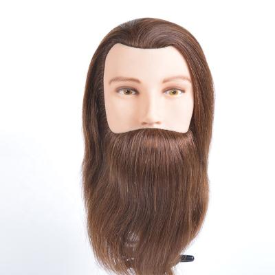 China Inflatable Factory Head Mannequin Head Male Training Hair Mannequin Plastic Head for sale