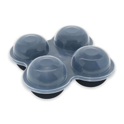 China Sustainable Best Selling Cavities Food Grade BPA Free Novelty Silicone Ice Molds Sphere Ice Ball Mold for sale