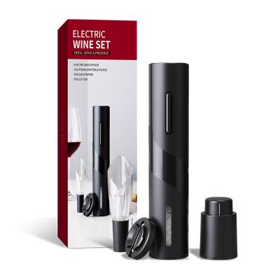 China Removable for easy cleaning Hot Selling Popular Products Electric Corkscrew USB Rechargeable Wine Opener Gift Set for sale