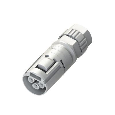 China Chinese Waterproof Manufacturer 3 Pin Female Connector Wire Connector Quick Coupling Lighting for sale