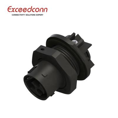 China Power China manufacturer 3 pins ip68 bulkhead power PV connector waterproof solar system application for sale