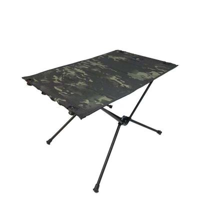 China Modern Aluminum Frame  Picnic Table 600D Polyester Fabric Adjustable Camping Table for sale