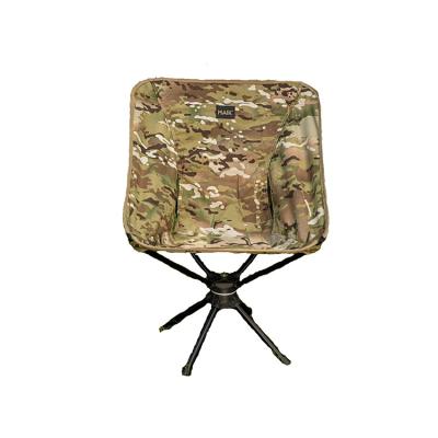 China Modern Hot sale Rotatable Folding Outdoor Beach Chair with Carry Bag 7075 Aluminium Alloy Stand 1000D Polyester Fabric Chair for sale