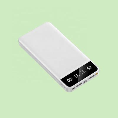 China Portable Solar Panel Charging Songlinli 10000mAh Large Capacity Power Bank with Digital Display for sale