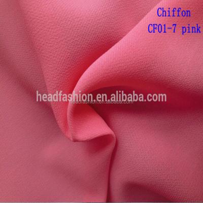 China High Quality African Chiffon Fabric Anti-static Pure Silk Chiffon Fabric CF01-8 for sale