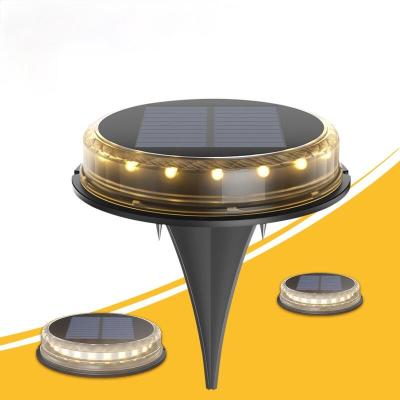 China Waterproof Country Garden Decoration Household Lawn Yard Layout Led Buried Solar Outdoor Lights for sale