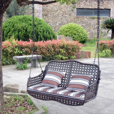 China Coastal Outdoor Patio Hanging Basket Rattan Chair Patio Garden Balcony Swing The Outdoor Garden Patio Yard for sale